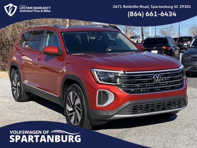 new 2025 Volkswagen Atlas car, priced at $47,020