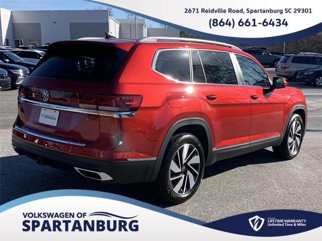 new 2025 Volkswagen Atlas car, priced at $47,020