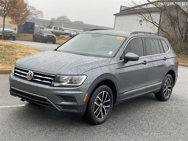 used 2021 Volkswagen Tiguan car, priced at $19,998