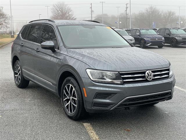 used 2021 Volkswagen Tiguan car, priced at $19,998