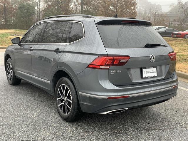 used 2021 Volkswagen Tiguan car, priced at $19,998