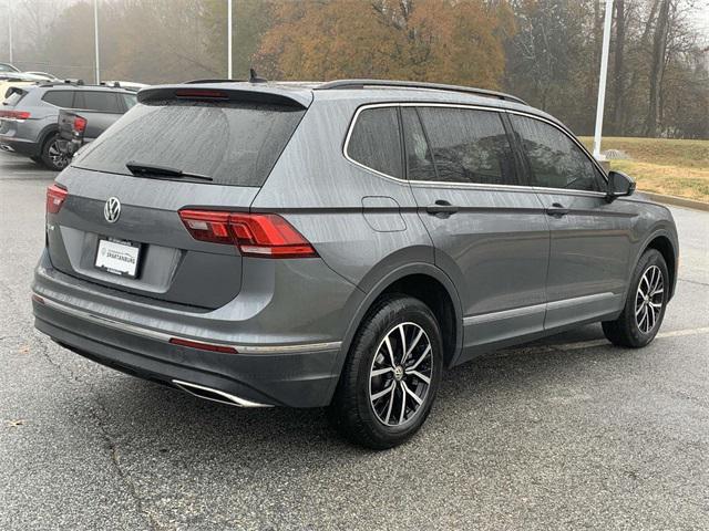 used 2021 Volkswagen Tiguan car, priced at $19,998