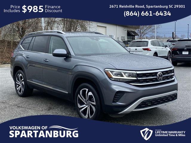 used 2022 Volkswagen Atlas car, priced at $29,551