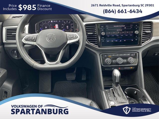 used 2022 Volkswagen Atlas car, priced at $30,998