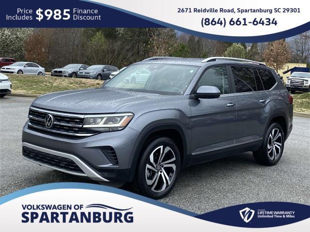 used 2022 Volkswagen Atlas car, priced at $30,998