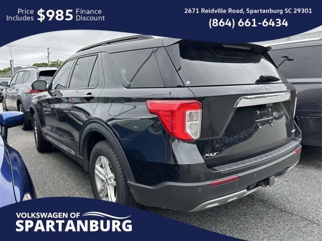 used 2022 Ford Explorer car, priced at $27,798