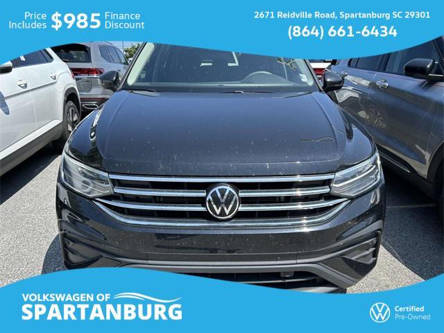 used 2023 Volkswagen Tiguan car, priced at $22,498