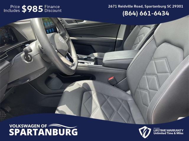 used 2024 Volkswagen Atlas Cross Sport car, priced at $35,429