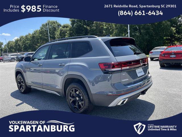 used 2025 Volkswagen Atlas car, priced at $44,198