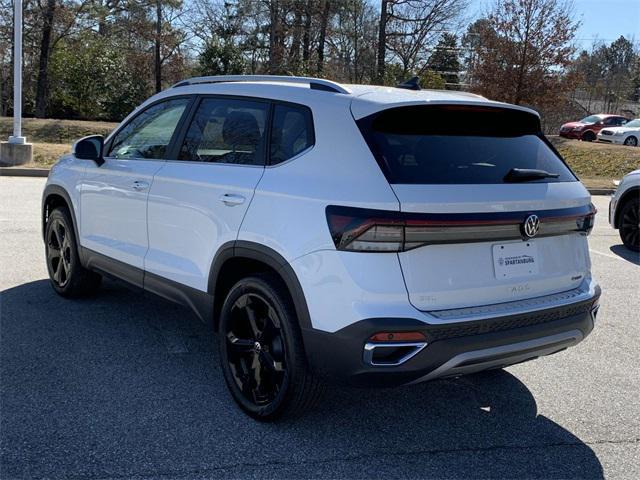 new 2025 Volkswagen Taos car, priced at $37,011