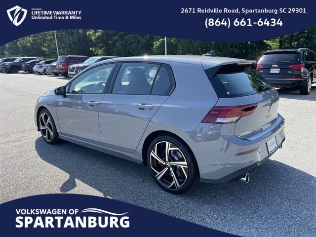 new 2025 Volkswagen Golf GTI car, priced at $38,243