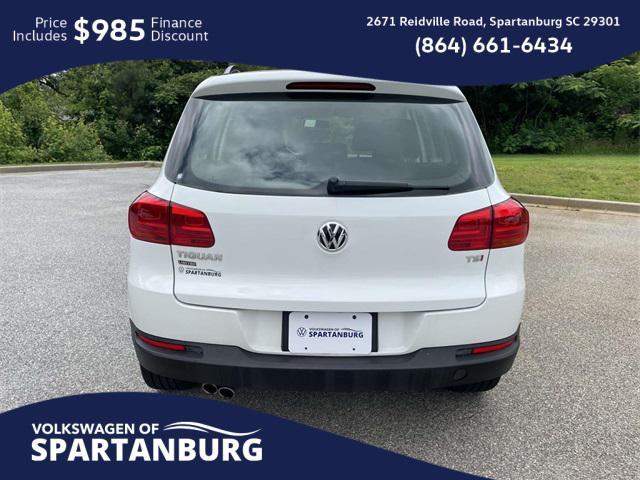 used 2018 Volkswagen Tiguan Limited car, priced at $14,890