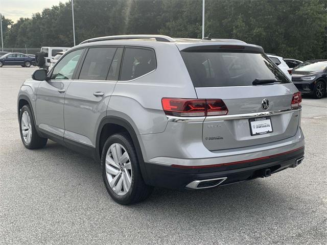 used 2021 Volkswagen Atlas car, priced at $28,565