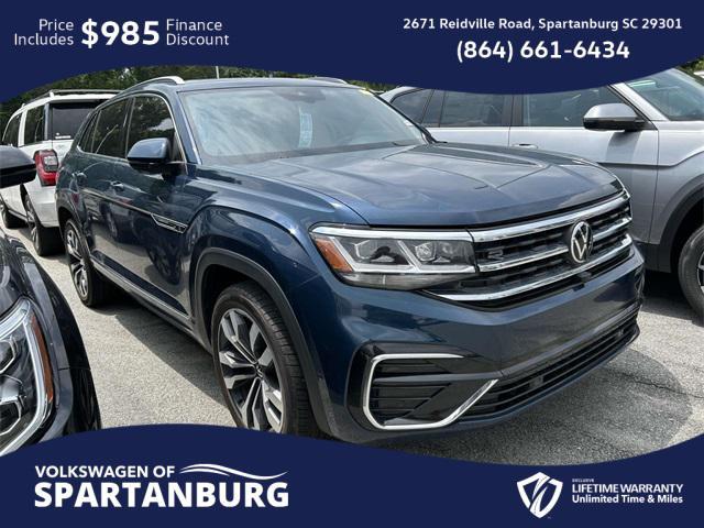 used 2023 Volkswagen Atlas Cross Sport car, priced at $32,298