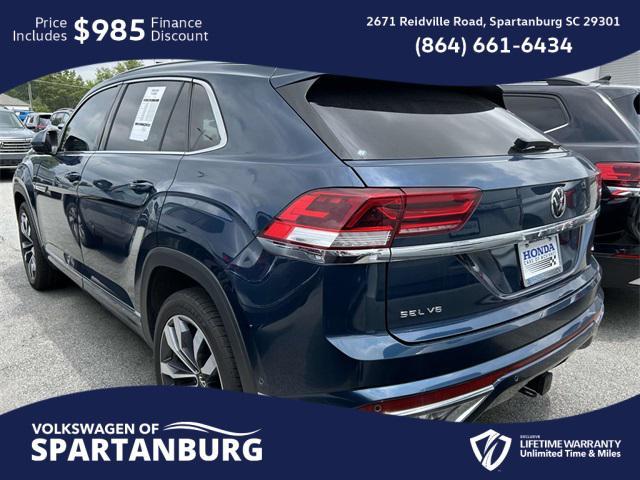 used 2023 Volkswagen Atlas Cross Sport car, priced at $31,974