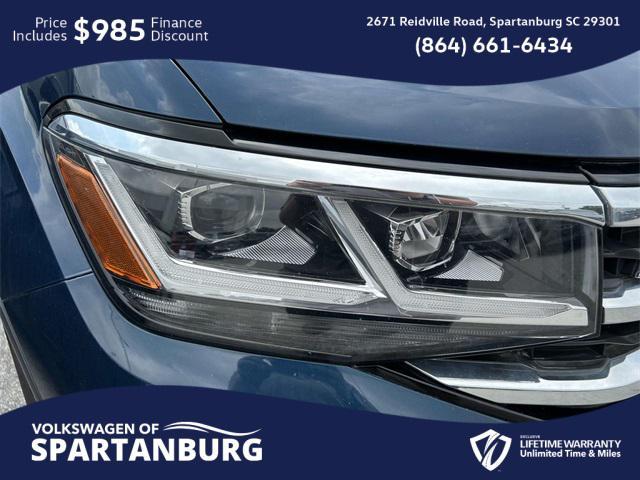 used 2023 Volkswagen Atlas Cross Sport car, priced at $31,974
