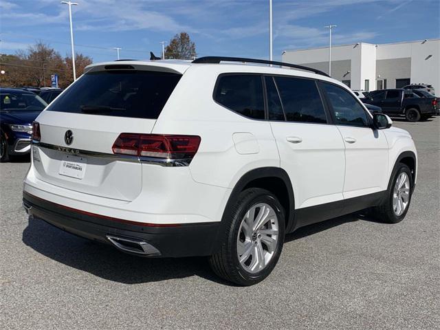 used 2021 Volkswagen Atlas car, priced at $23,152