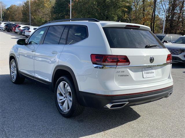 used 2021 Volkswagen Atlas car, priced at $23,152