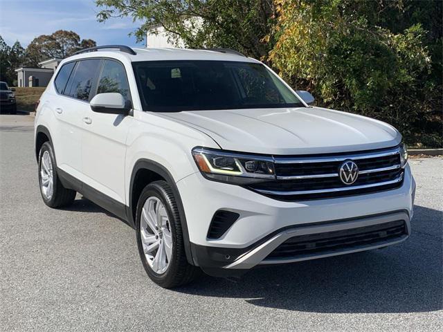 used 2021 Volkswagen Atlas car, priced at $23,152