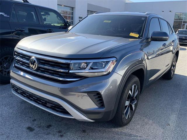 used 2021 Volkswagen Atlas Cross Sport car, priced at $24,620