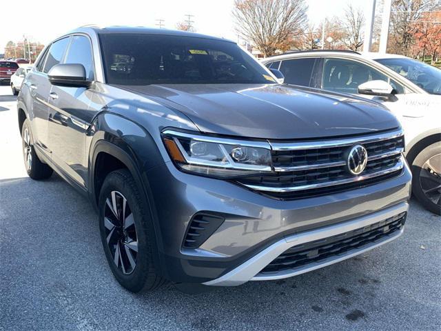 used 2021 Volkswagen Atlas Cross Sport car, priced at $25,000