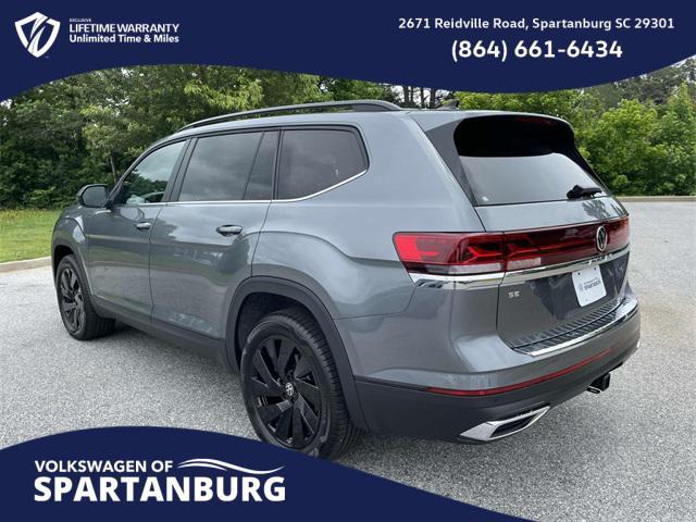 new 2025 Volkswagen Atlas car, priced at $42,596