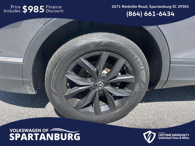 used 2024 Volkswagen Tiguan car, priced at $25,999