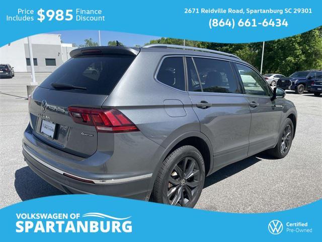 used 2024 Volkswagen Tiguan car, priced at $24,398