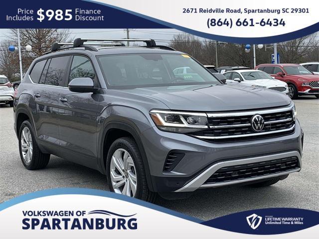 used 2023 Volkswagen Atlas car, priced at $31,746