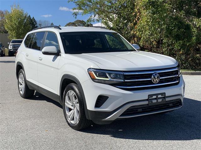 used 2021 Volkswagen Atlas car, priced at $23,106