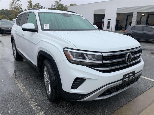 used 2021 Volkswagen Atlas car, priced at $25,359