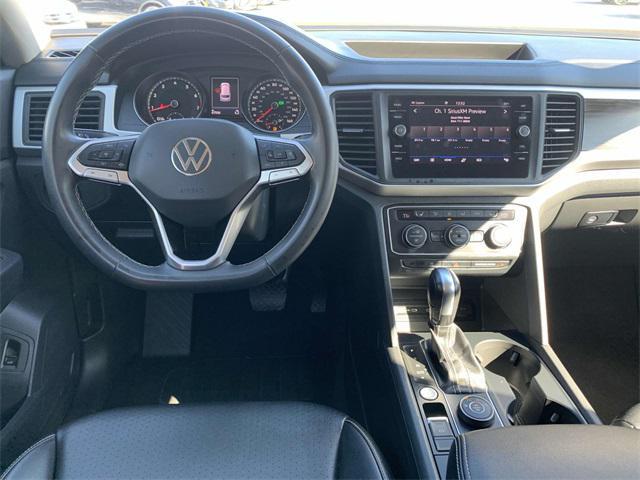 used 2021 Volkswagen Atlas car, priced at $23,106