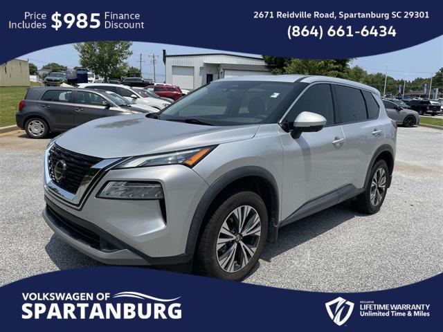 used 2021 Nissan Rogue car, priced at $21,721