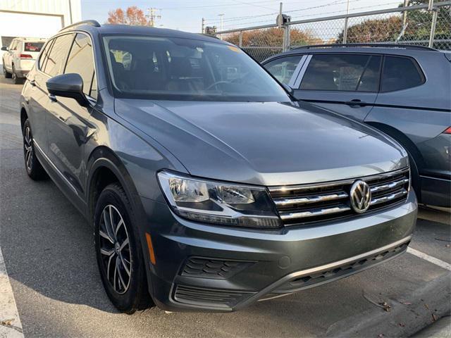 used 2021 Volkswagen Tiguan car, priced at $20,991