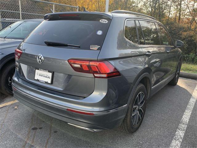 used 2021 Volkswagen Tiguan car, priced at $20,991