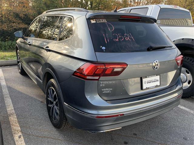 used 2021 Volkswagen Tiguan car, priced at $20,991