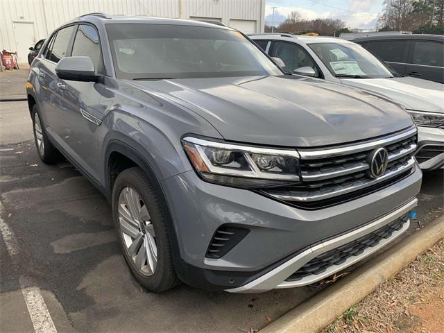 used 2021 Volkswagen Atlas Cross Sport car, priced at $26,498