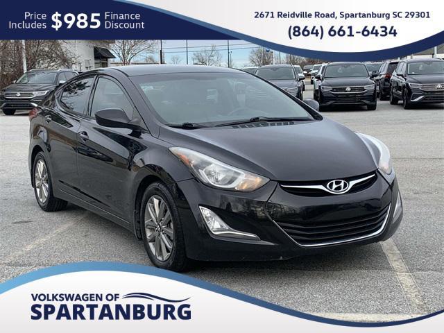 used 2015 Hyundai Elantra car, priced at $8,998