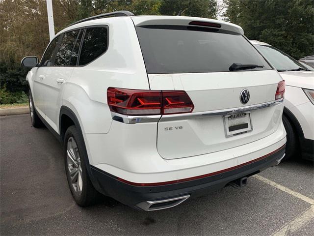 used 2021 Volkswagen Atlas car, priced at $23,828