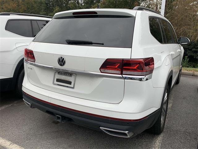 used 2021 Volkswagen Atlas car, priced at $23,828