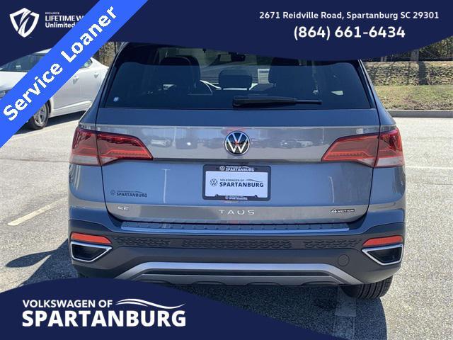 new 2024 Volkswagen Taos car, priced at $33,216