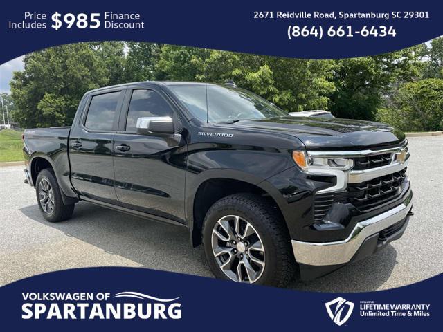 used 2022 Chevrolet Silverado 1500 car, priced at $38,498