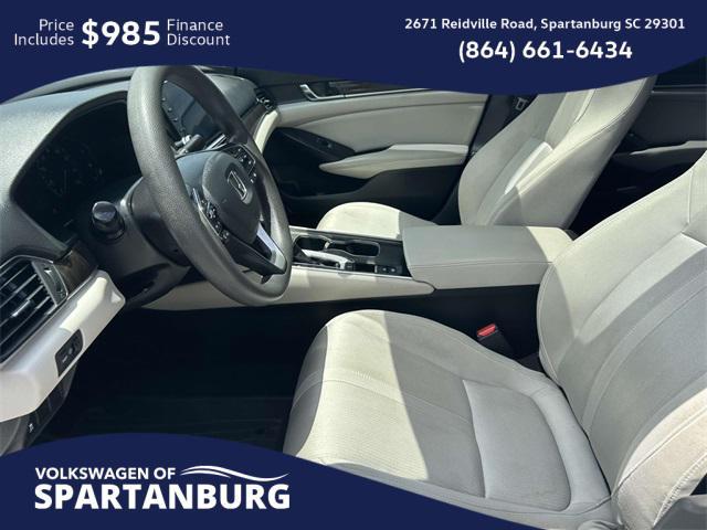 used 2018 Honda Accord car, priced at $19,998