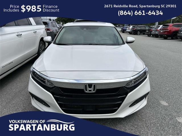 used 2018 Honda Accord car, priced at $19,998