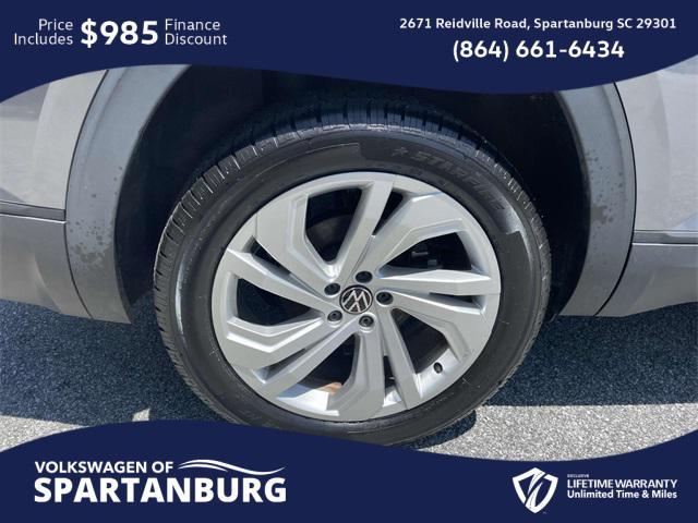 used 2021 Volkswagen Atlas car, priced at $24,598