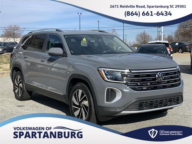 new 2025 Volkswagen Atlas car, priced at $48,916