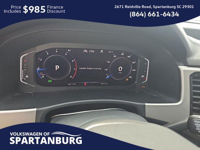 used 2022 Volkswagen Atlas car, priced at $28,096