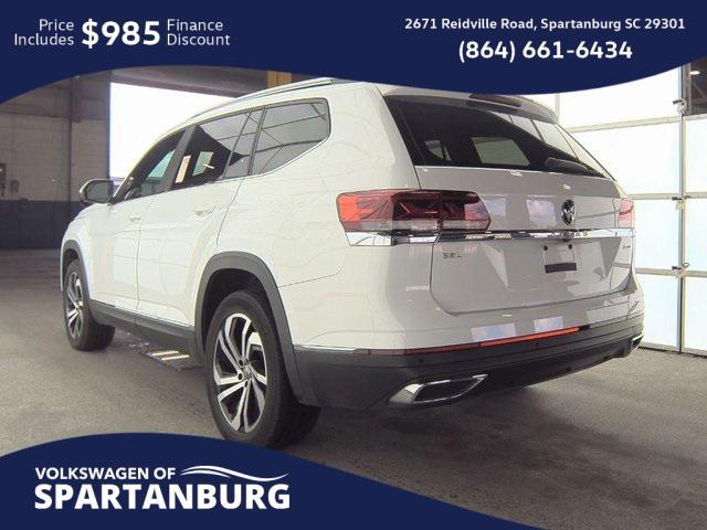 used 2022 Volkswagen Atlas car, priced at $28,096