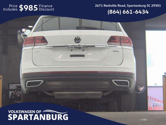 used 2022 Volkswagen Atlas car, priced at $28,096