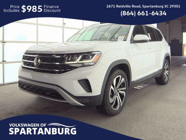 used 2022 Volkswagen Atlas car, priced at $28,096
